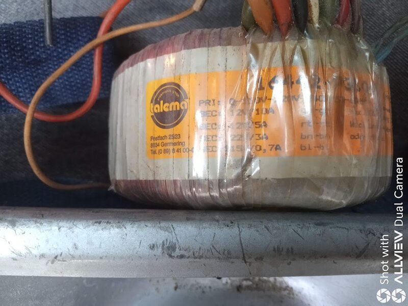 Transformator Toroidal Talema 230v - 12v/22v/115v